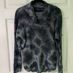 Anthropologie Maeve Tie Dye Thermal Top – 90s Witchy/ Dark Academia Size [S]